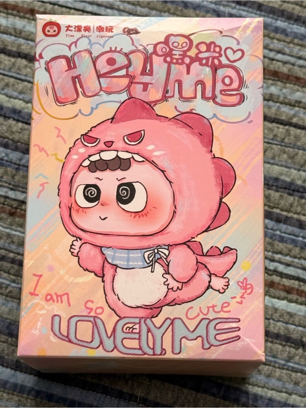 Baby Three Heyme LovelyMe Pink Plush Character Stuffed Toy
